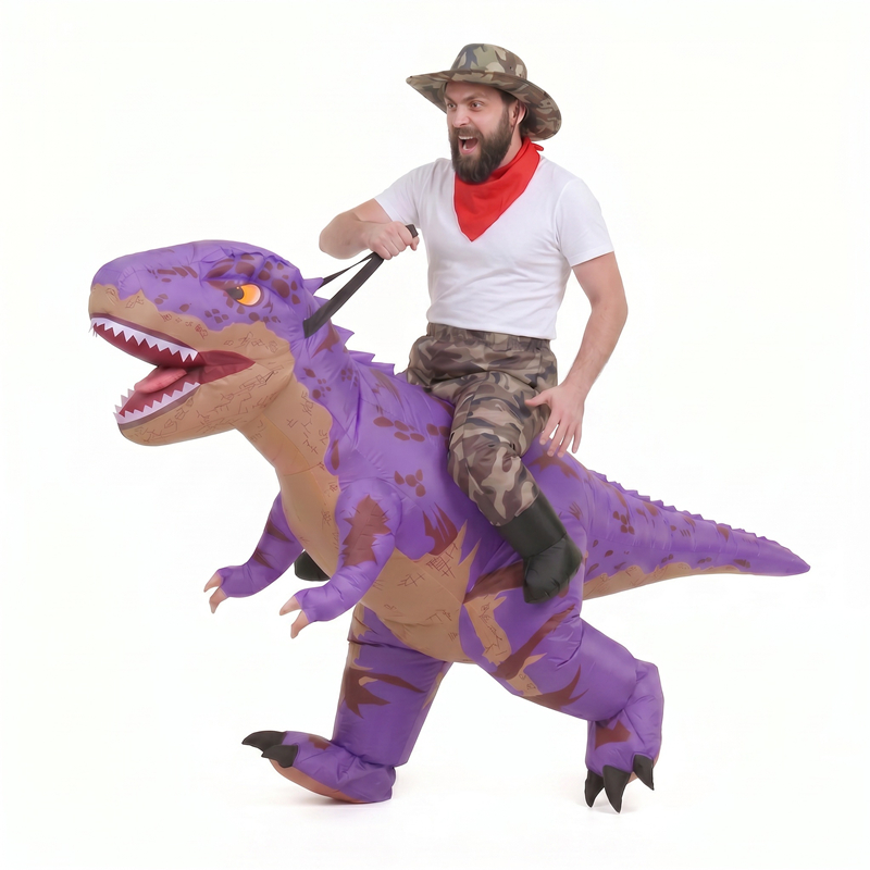 Funny Camo purple T-Rex Inflat - Costumes review and price
