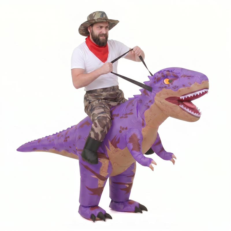 Funny Camo purple T-Rex Inflat - Costumes review and price