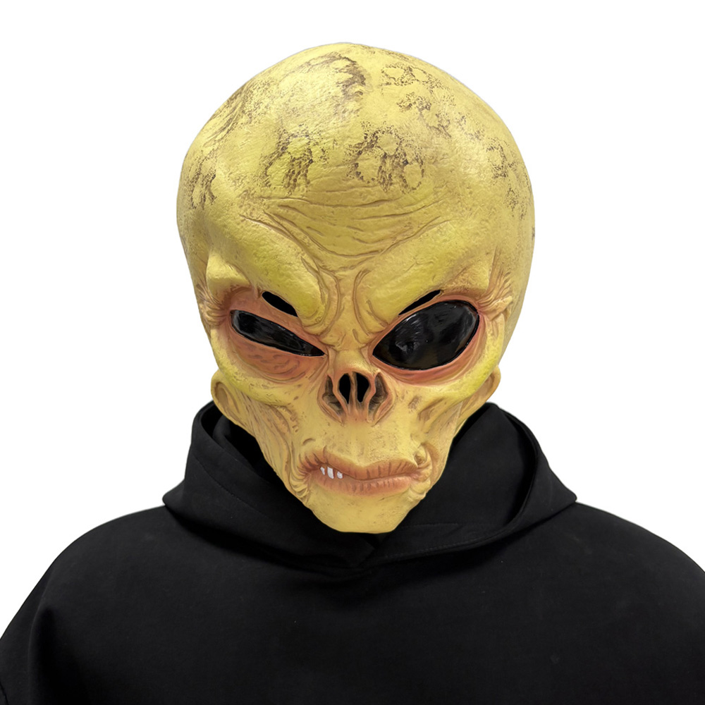 Realistic UFO Alien Skull Mask - Latex Alien Mask Realistic review and price