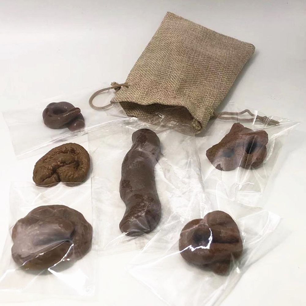6Pcs Joke Gadget Squish Fool's - Fake Poop Gag Gift review and price