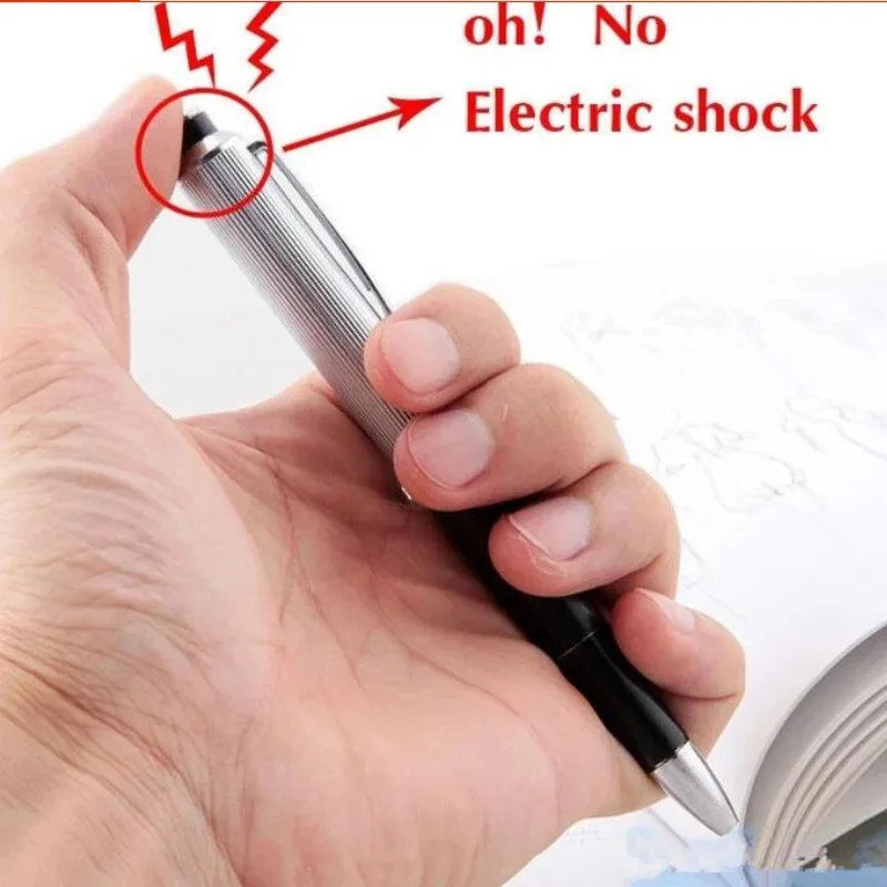 1L-1pcs Creative Electric Shoc - Shock Pen Prank Toy review and price